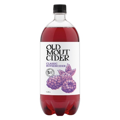 Picture of Old Mout Boysencider PET Bottle 1.25 Litre