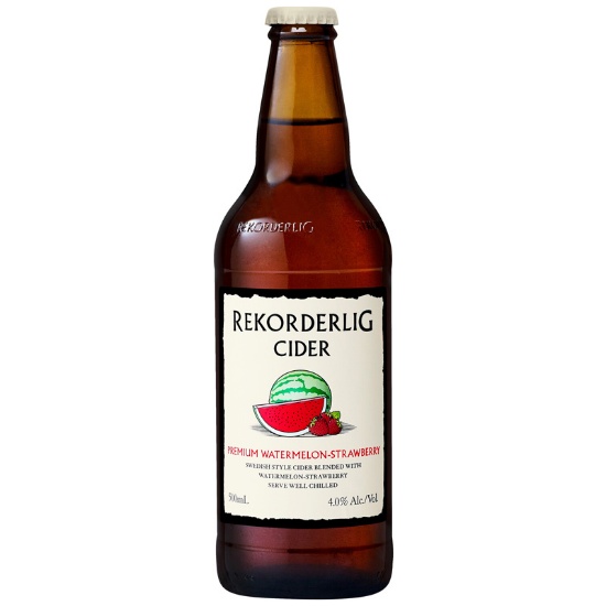 Picture of Rekorderlig Watermelon Strawberry Bottle 500ml