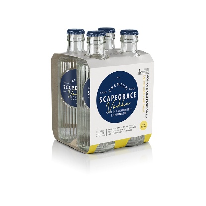 Picture of Scapegrace Vodka & Lemonade Mint 6% Bottles 4x250ml
