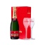 Picture of Piper-Heidsieck Champagne Cuvée Brut NV 2xGlass Gift Pack 750ml