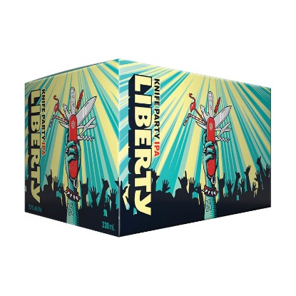 Picture of Liberty Knife Party IPA Cans 6x330ml