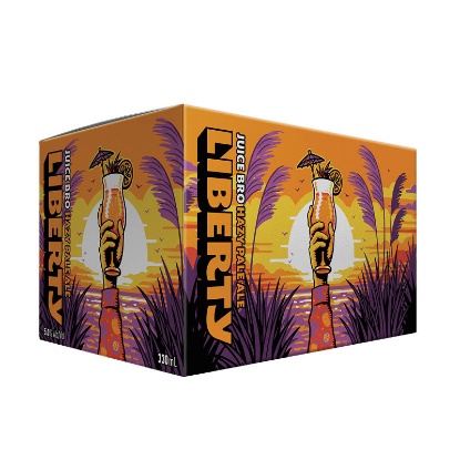 Picture of Liberty Juice Bro Hazy Pale Ale Cans 6x330ml
