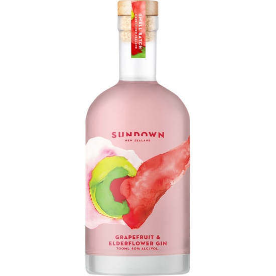 Picture of Sundown Grapefruit & Elderflower Gin 700ml