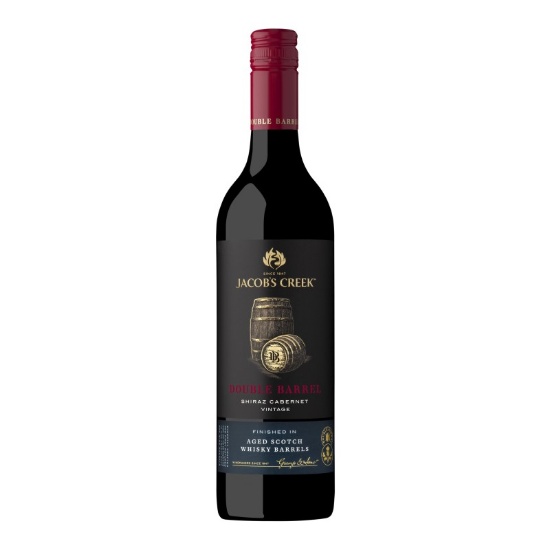 Picture of Jacob's Creek Double Barrel Scotch Whisky Barrels Shiraz Cabernet Sauvignon 750ml
