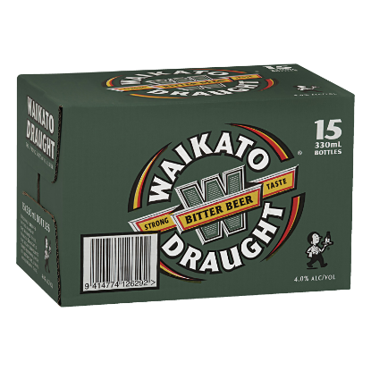 Picture of Waikato Draught Bottles 15x330ml