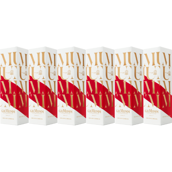Picture of G.H. Mumm Grand Cordon Champagne Gift Box 6x750ml