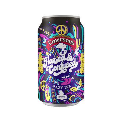 Picture of Emerson's Hazed & Confused Hazy IPA Can 330ml
