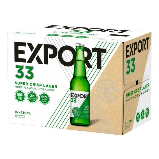 Picture of Export 33 Bottles 15x330ml
