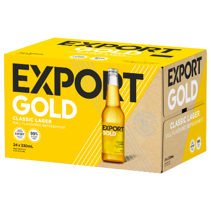Picture of Export Gold Bottles 24x330ml