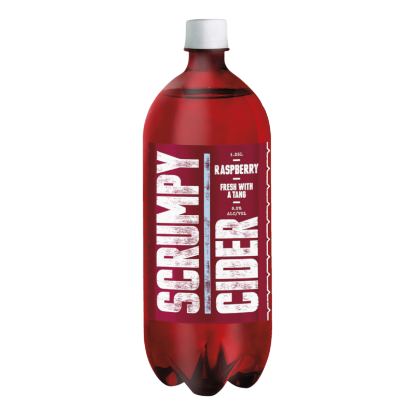 Picture of Scrumpy Cider Raspberry PET Bottle 1.25 Litre