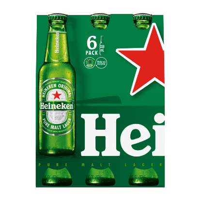 Picture of Heineken Bottles 6x330ml