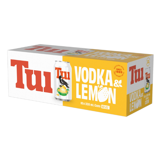 Picture of Tui Vodka Lemon 6% Cans 10x330ml