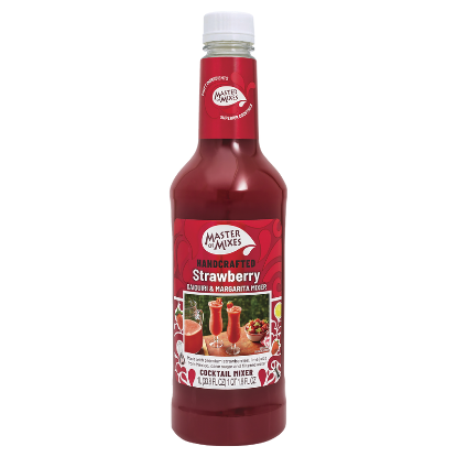 Picture of Master of Mixes Strawberry Daquiri & Margarita Mixer Bottle 1 Litre