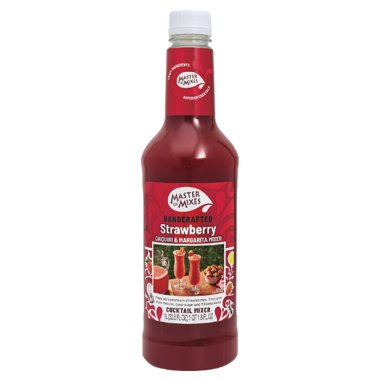 Picture of Master of Mixes Strawberry Daquiri & Margarita Mixer Bottle 1 Litre