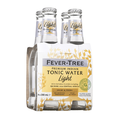 Picture of Fever-Tree Light Premium Indian Tonic Water Bottles 4x200ml