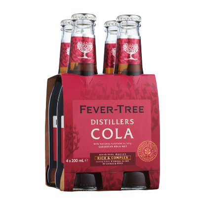Picture of Fever-Tree Distillers Cola Bottles 4x200ml
