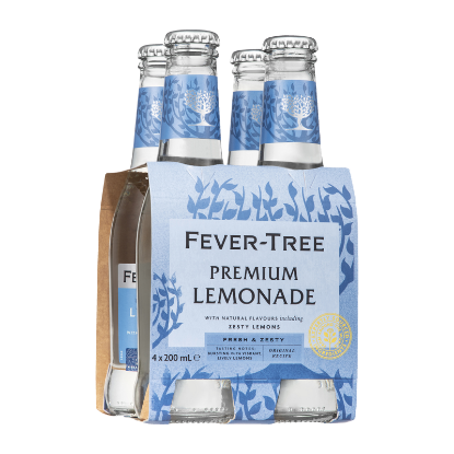 Picture of Fever-Tree Premium Lemonade Bottles 4x200ml