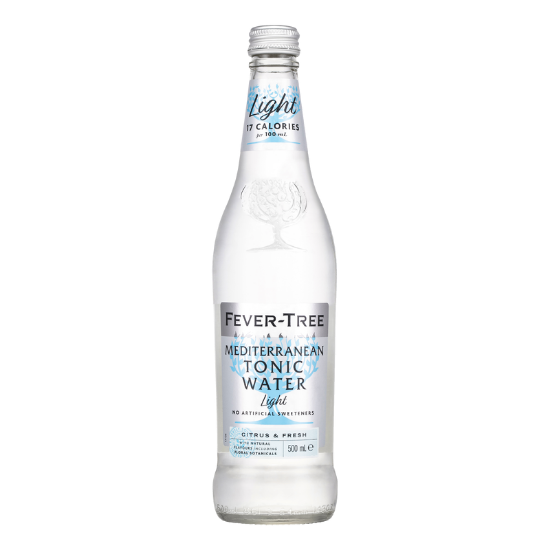 Picture of Fever-Tree Light Mediterranean Tonic Water Bottle 500ml