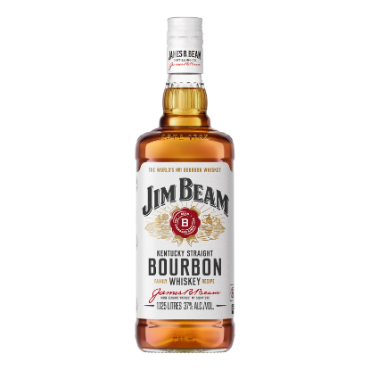 Picture of Jim Beam White Label Bourbon 1.125 Litre