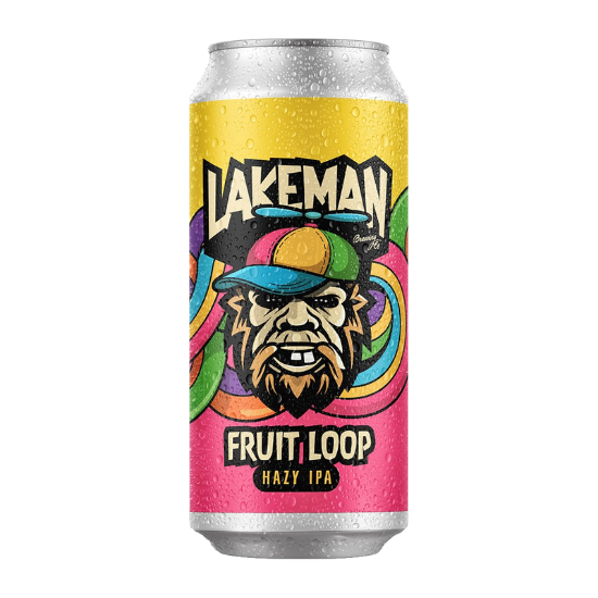 Picture of Lakeman Fruit Loop Hazy IPA Can 440ml
