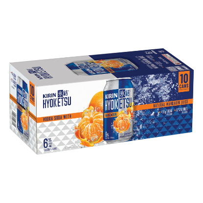 Picture of Kirin Hyoketsu Mandarin Vodka Soda 6% Cans 10x330ml