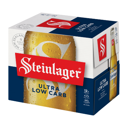 Picture of Steinlager Ultra Low Carb Bottles 12x330ml