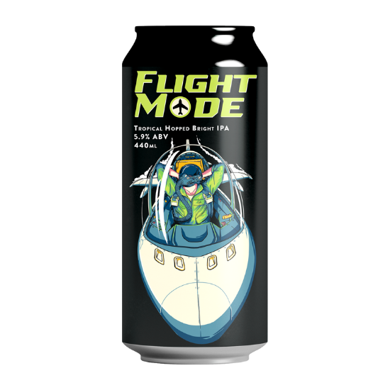 Picture of Double Vision Flight Mode Tropical Hopped Bright IPA Can 440ml