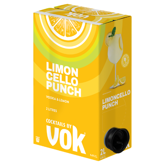 Picture of Vok Cocktails Limoncello Punch 5% Cask 2 Litre