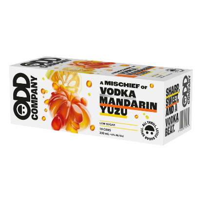 Picture of Odd Company Vodka Mandarin & Yuzu 6% Cans 10x330ml