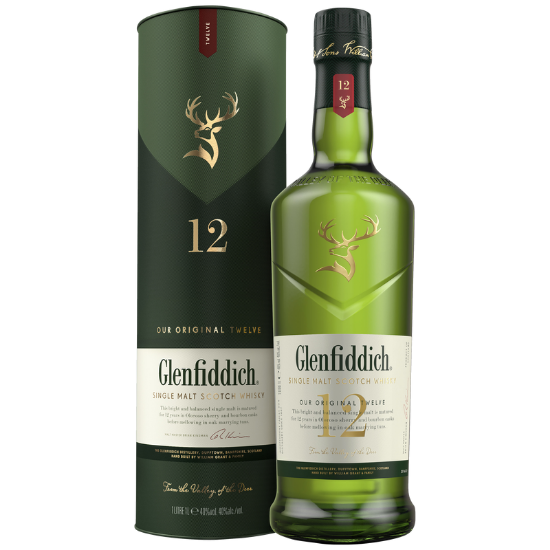 Picture of Glenfiddich 12YO Original Single Malt 1 Litre