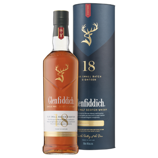 Picture of Glenfiddich 18YO Small Batch Single Malt 700ml