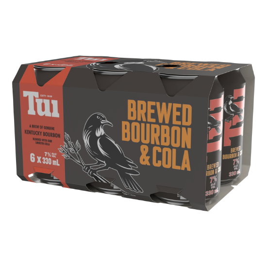 Picture of Tui Bourbon & Cola 7% Cans 6x330ml