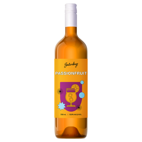 Picture of Saturdays Passionfruit 13.9% 750ml