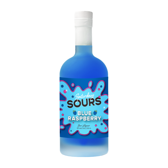 Picture of Saturdays Sours Blue Raspberry 14% 725ml