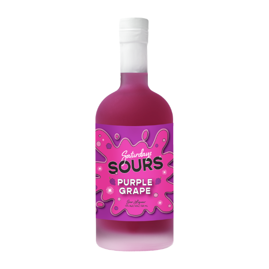 Picture of Saturdays Sours Purple Grape 14% 725ml