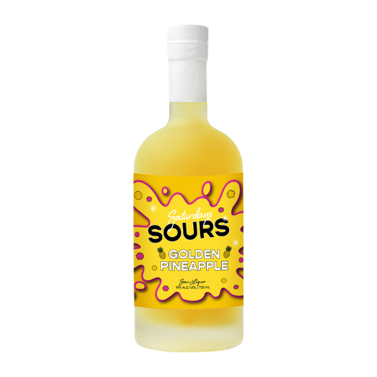 Picture of Saturdays Sours Golden Pineapple 14% 725ml