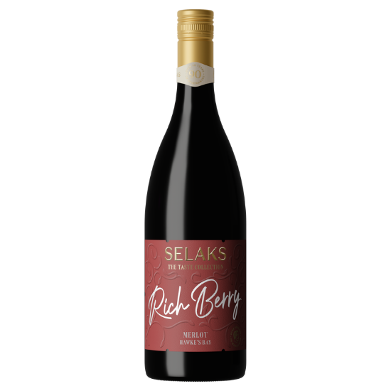 Picture of Selaks The Taste Collection Rich Berry Merlot 750ml