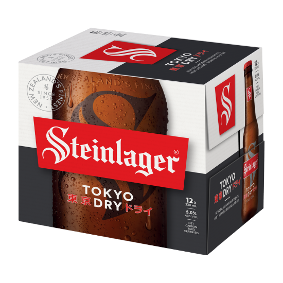 Picture of Steinlager Tokyo Dry Bottles 12x330ml