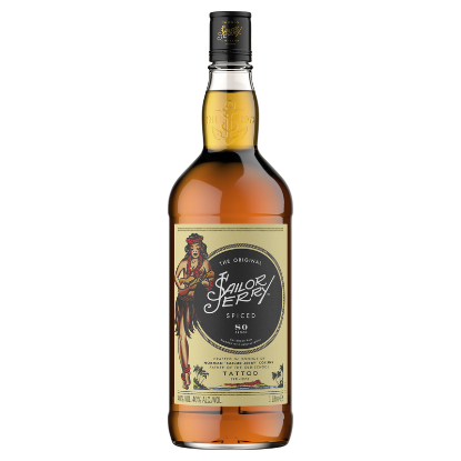 Picture of Sailor Jerry Spiced Rum 1 Litre