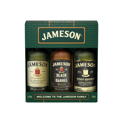 Picture of Jameson Welcome to the Jameson Family Gift Pack 3x50ml