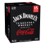 Picture of Jack Daniel's with Coca-Cola 4.8% Cans 18x330ml